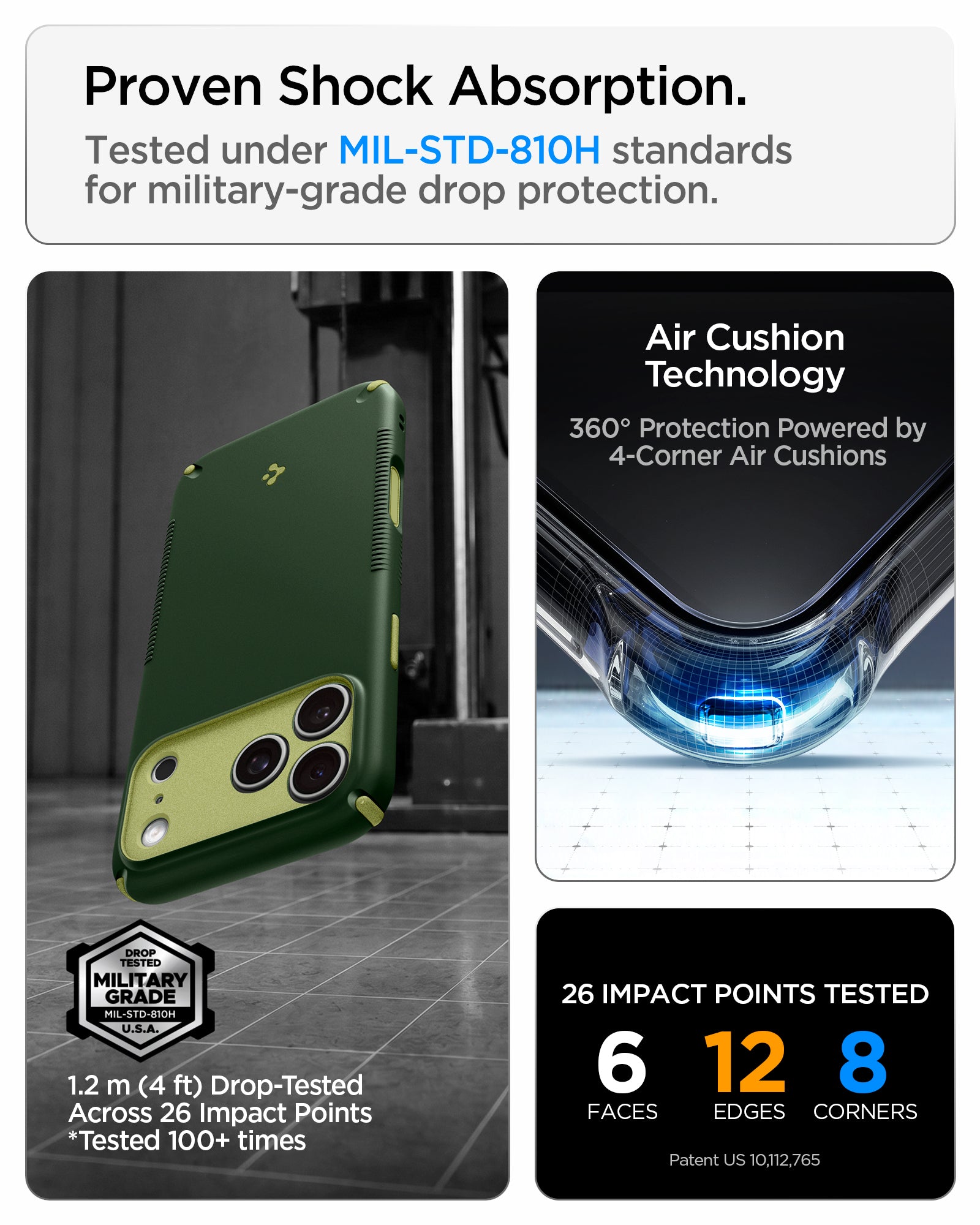 Handyhülle für iPhone 18 Pro Max, Spigen Nano Pop Hybrid Mag mit MagSafe, Grün (5/15)