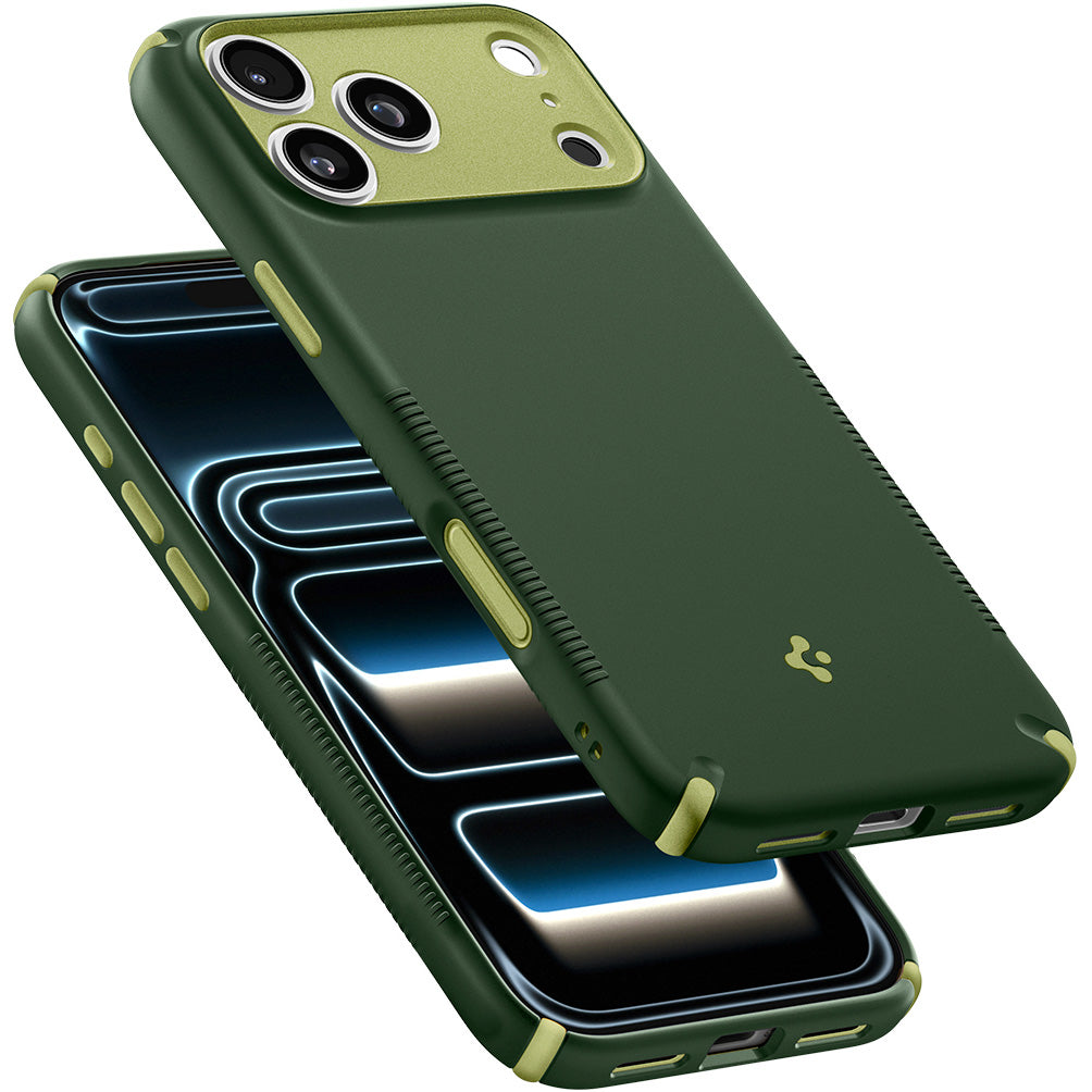 Handyhülle für iPhone 18 Pro Max, Spigen Nano Pop Hybrid Mag mit MagSafe, Grün (8/15)
