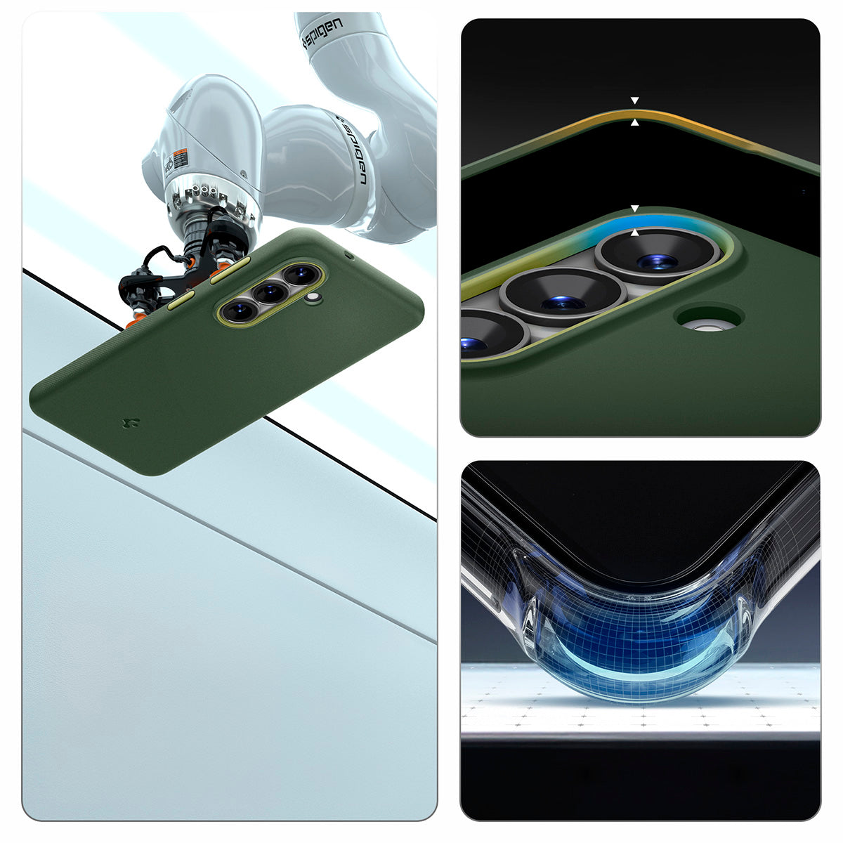 Handyhülle für Galaxy S26, Spigen Nano Pop Mag mit MagSafe, Grün