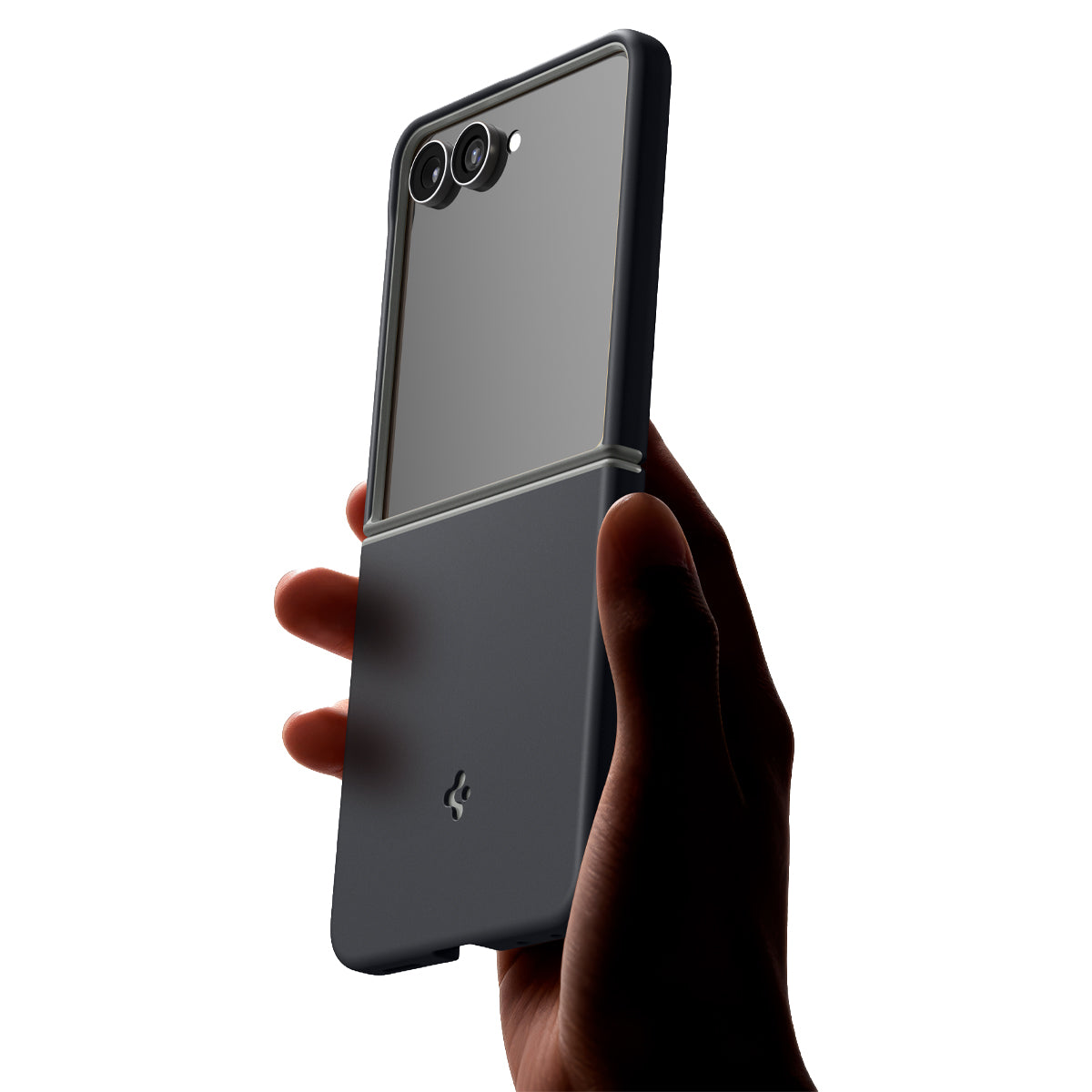 Handyhülle für Galaxy Z Flip8, Spigen Nano Pop Mag mit MagSafe, Schwarz