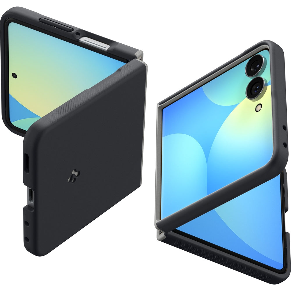 Handyhülle für Galaxy Z Flip8, Spigen Nano Pop Mag mit MagSafe, Schwarz