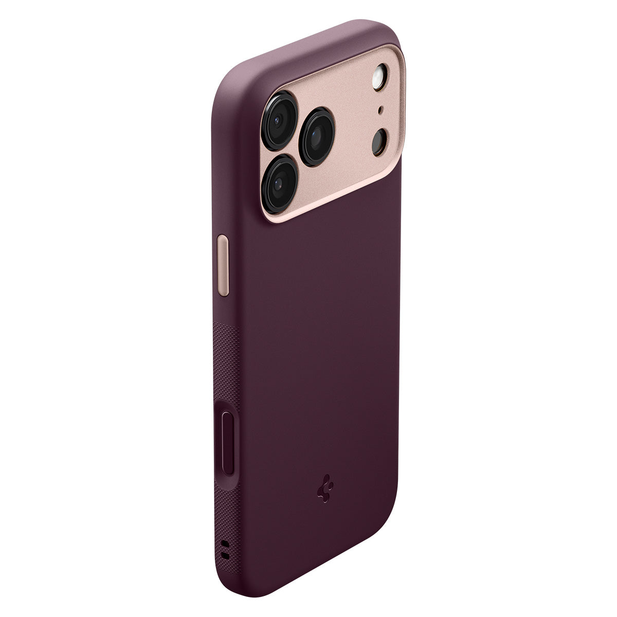 Handyhülle für iPhone 18 Pro Max, Spigen Nano Pop Mag mit MagSafe, Dunkelrot-Rosa (4/9)