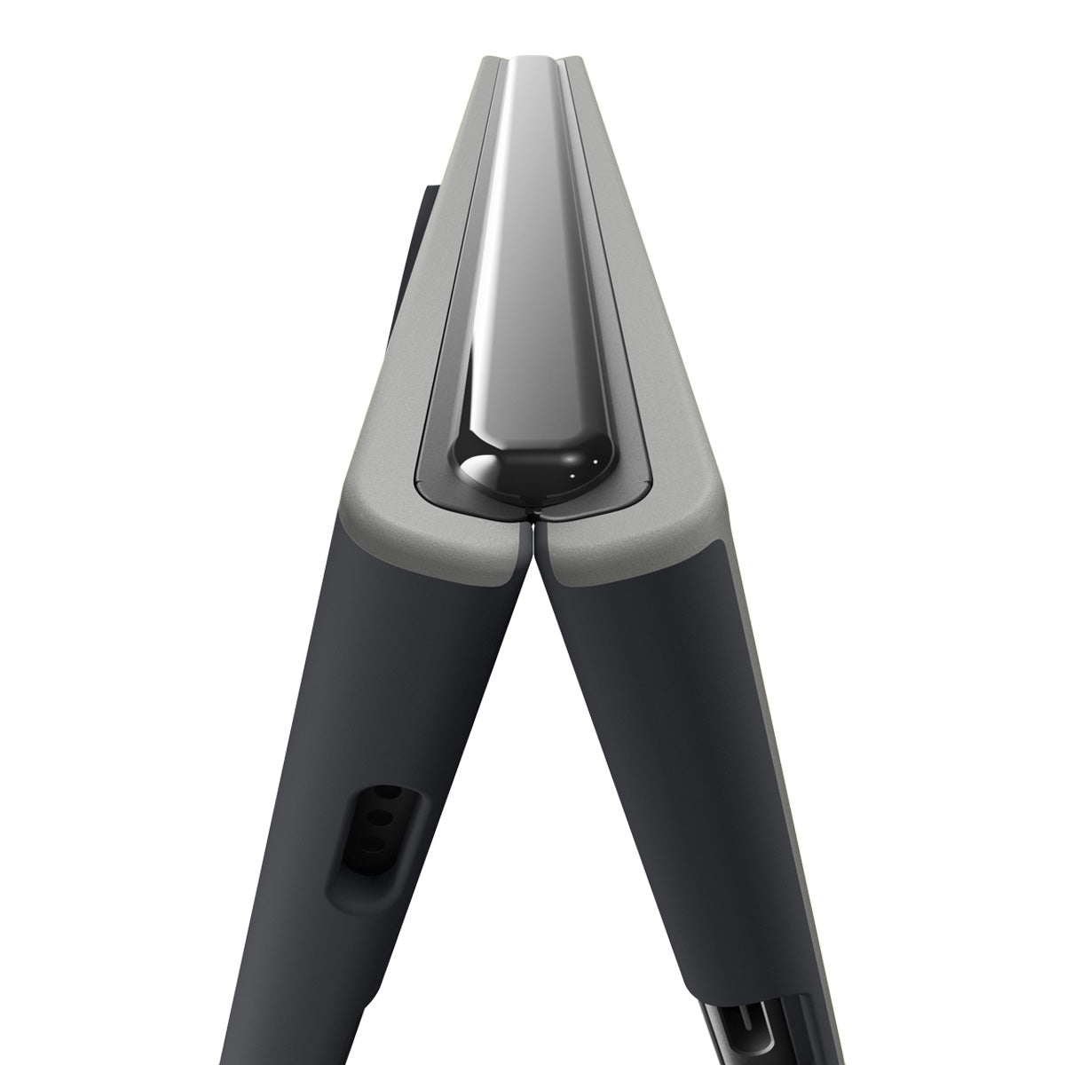 Handyhülle für iPhone Duo, Spigen Nano Pop Mag mit MagSafe, Schwarz-Grau (13/16)