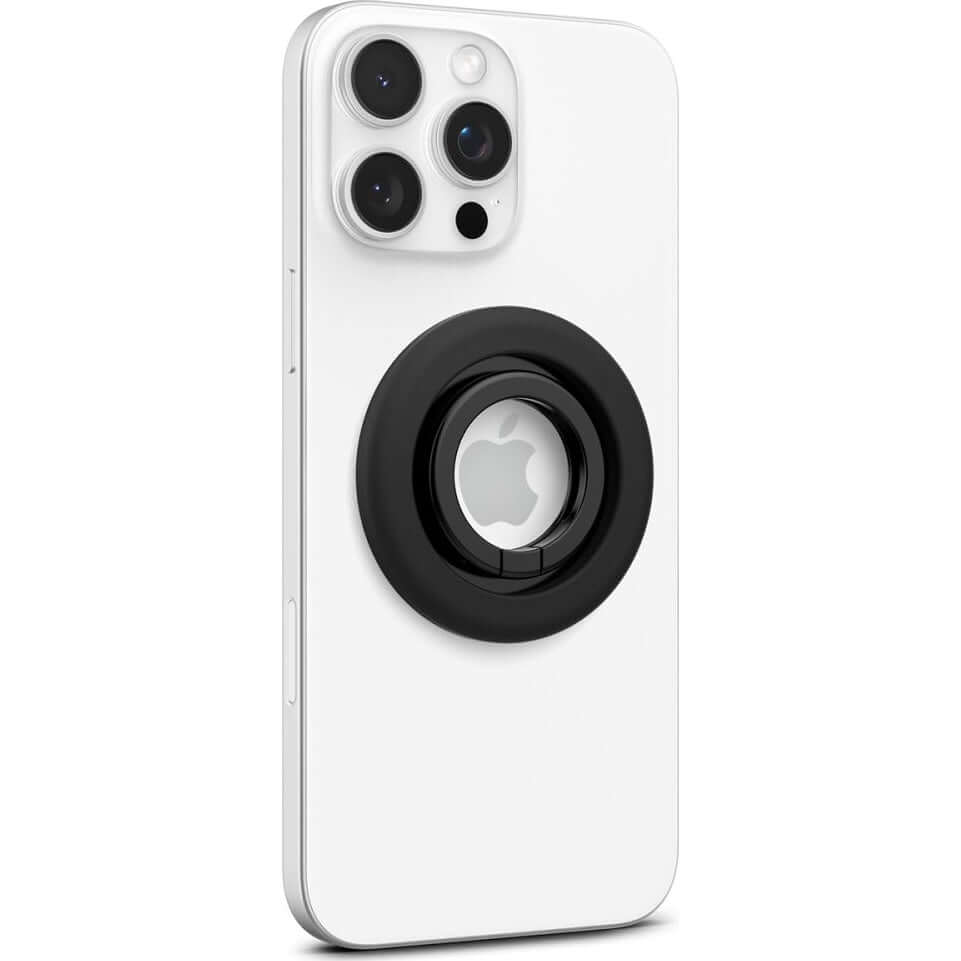 Magnetischer Fingerhalter für MagSafe, Spigen Nano Pop Phone Ring, Schwarz