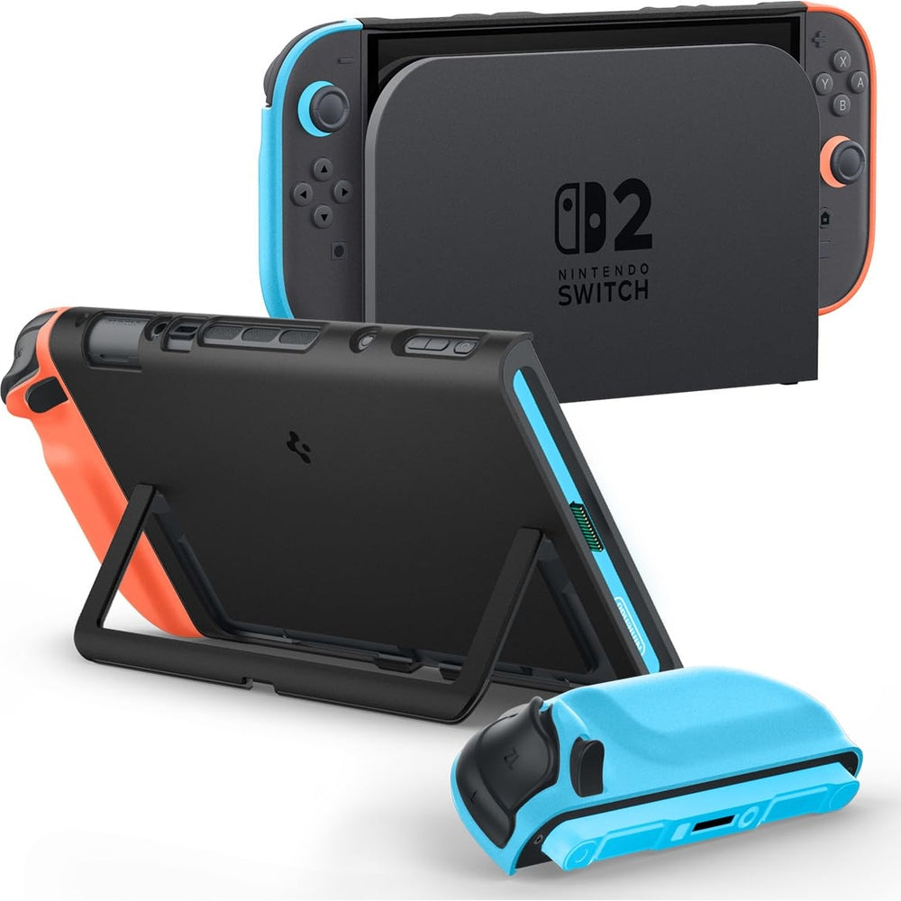 Hülle für Nintendo Switch 2, Spigen Nano Pop V2, Rot und Blau (Special Edition)
