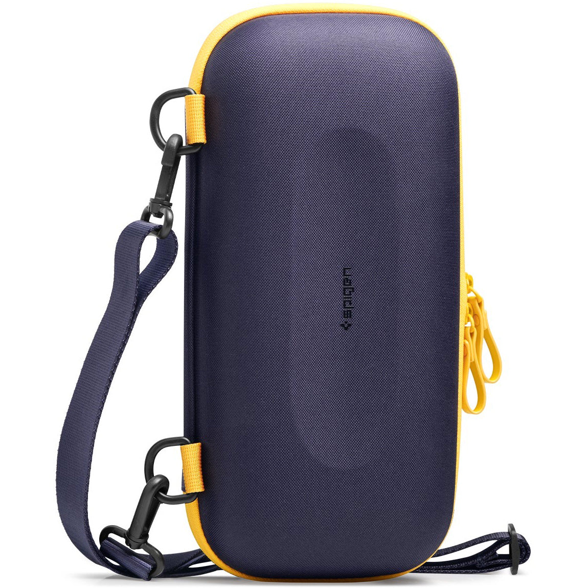 Hülle für Nintendo Switch 2, Spigen Nano Pop Pro Pouch, Dunkelblau-Gelb