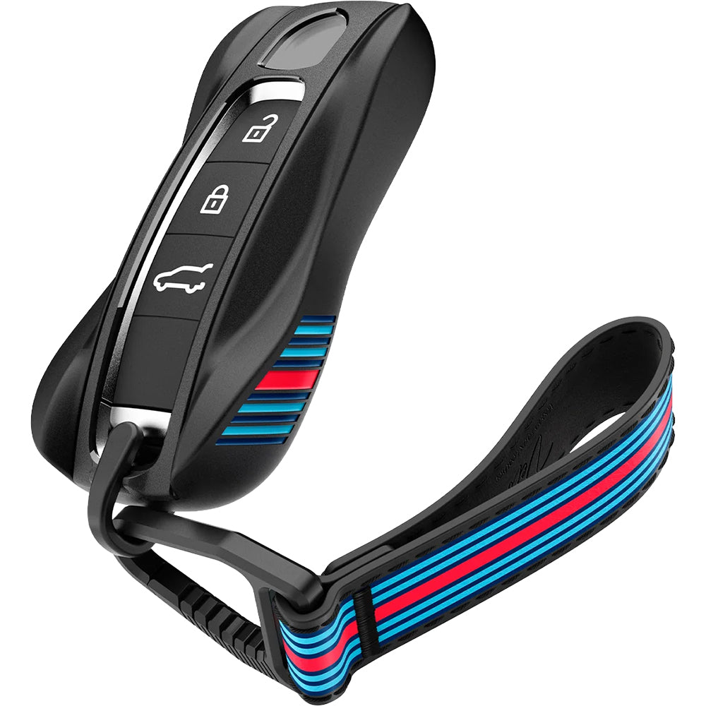 Schlüsselhülle für Porsche 911 / Cayenne / Panamera / Taycan, Spigen PK100 Key Fob Case, Schwarz