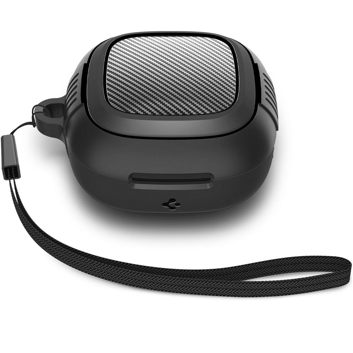 Hülle mit Handschlaufe für Spigen SA-TW P20, Spigen Rugged Armor, Schwarz