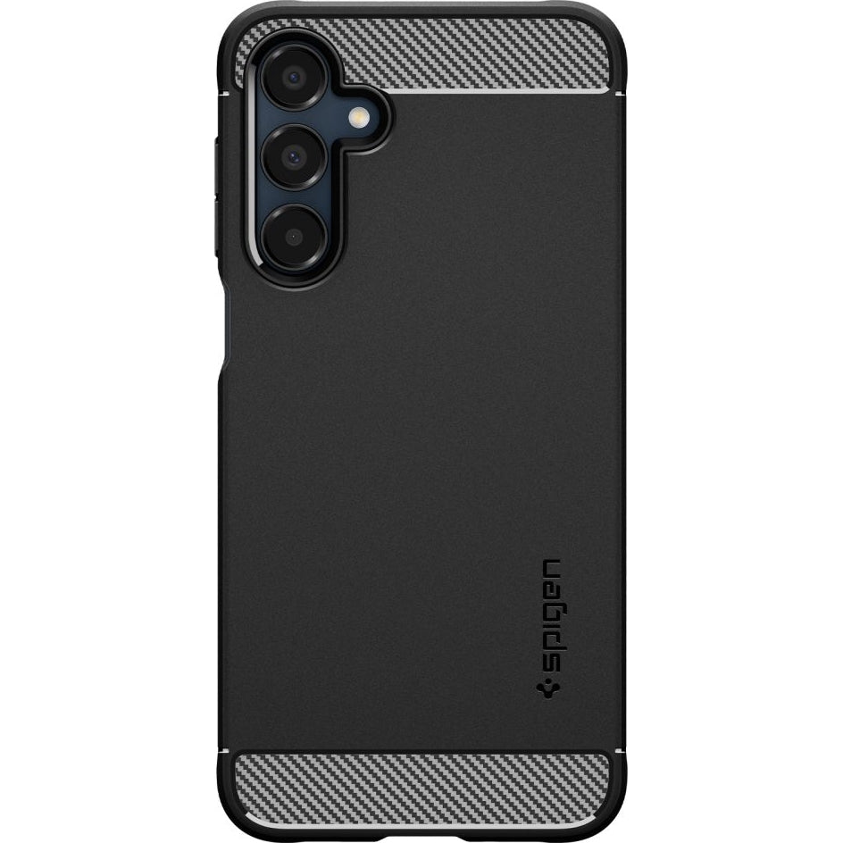 Handyhülle für Galaxy A16 4G / 5G, Spigen Rugged Armor, Schwarz