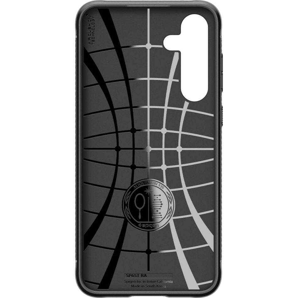 Schutzhülle für Galaxy A55 5G, Spigen Rugged Armor, Schwarz