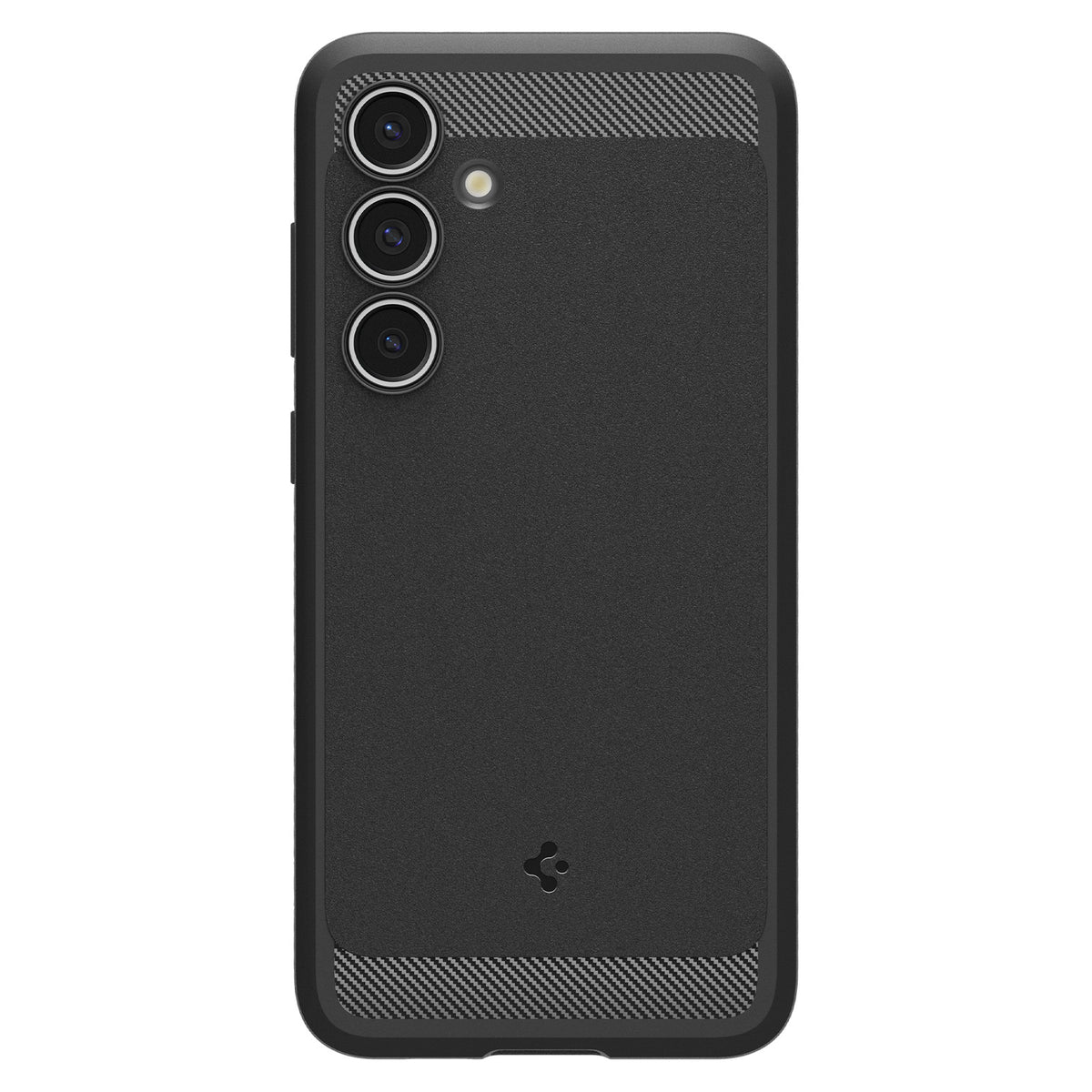 Handyhülle für Galaxy S24 FE, Spigen Rugged Armor, Schwarz
