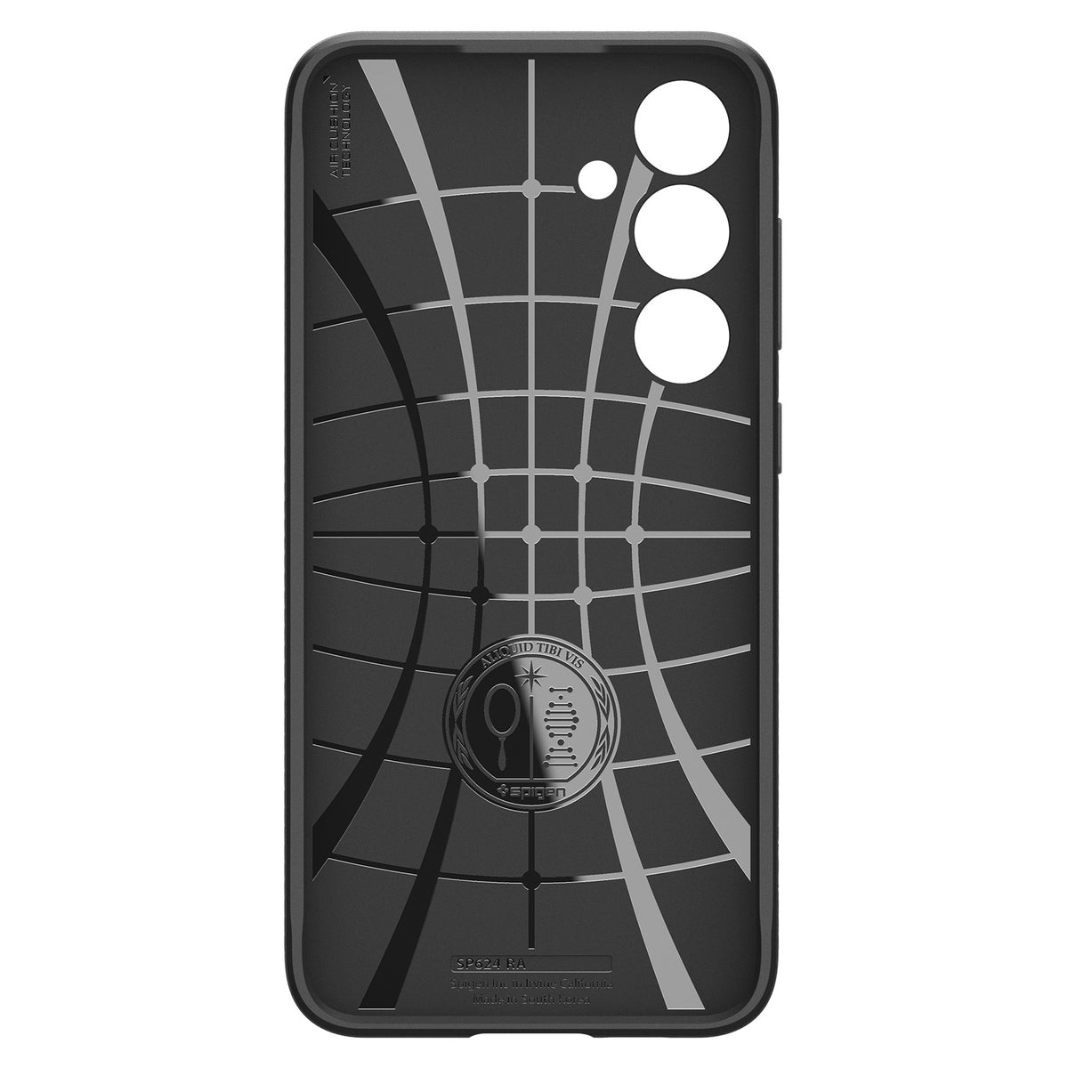 Handyhülle für Galaxy S24 FE, Spigen Rugged Armor, Schwarz