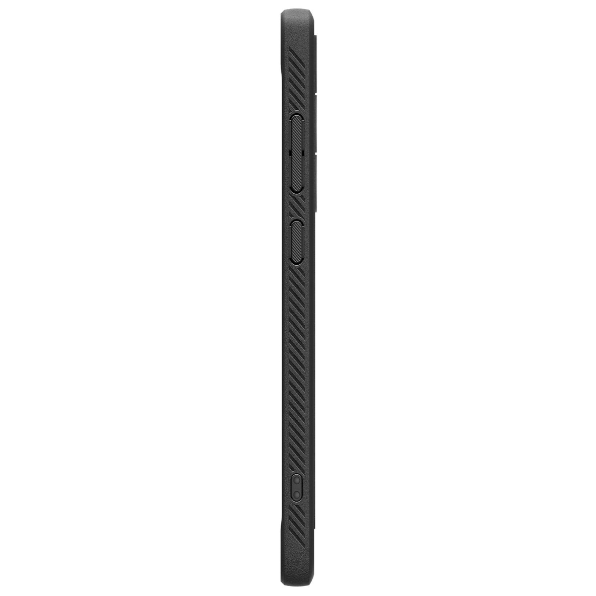 Handyhülle für Galaxy S24 FE, Spigen Rugged Armor, Schwarz
