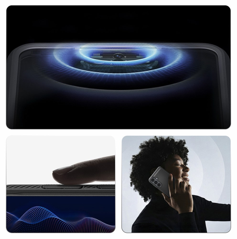 Handyhülle für Galaxy S26 FE, Spigen Rugged Armor, Schwarz (4/14)