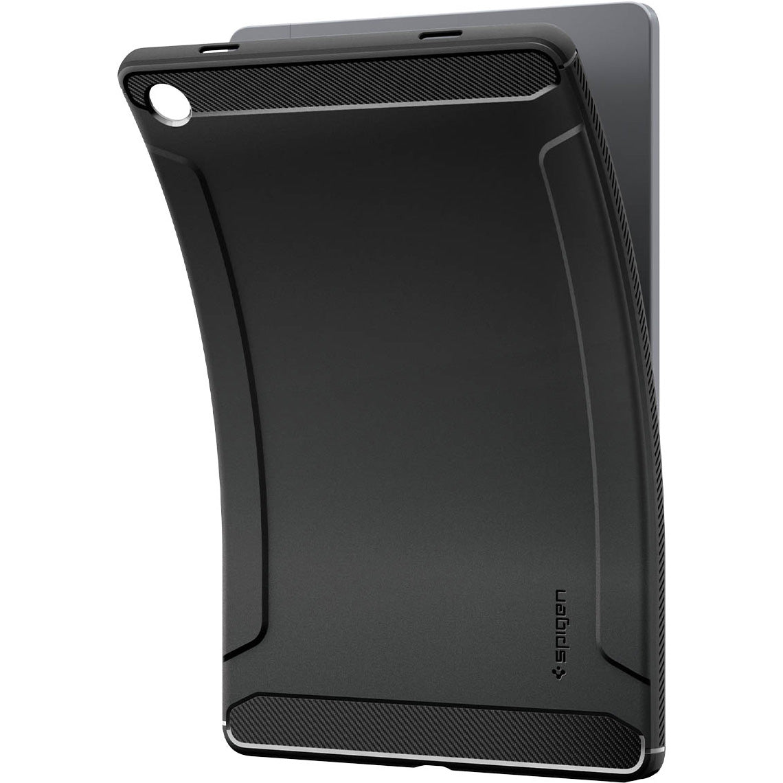 Schutzhülle für Galaxy Tab A11 Plus, Spigen Rugged Armor, Schwarz