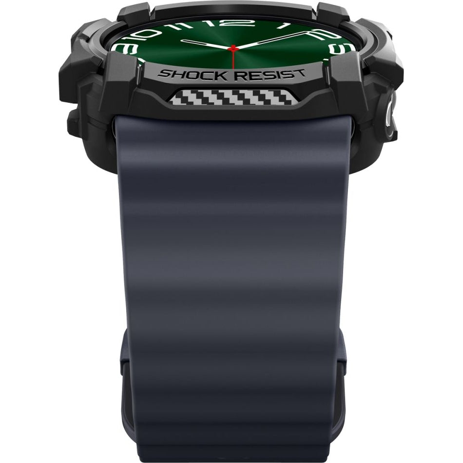 Schutzhülle für Galaxy Watch Ultra 2 / 1, Spigen Rugged Armor, Schwarz