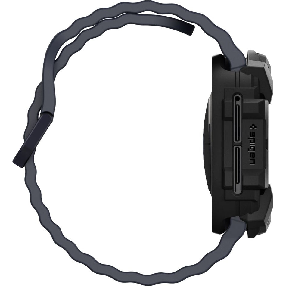 Schutzhülle für Galaxy Watch Ultra 2 / 1, Spigen Rugged Armor, Schwarz