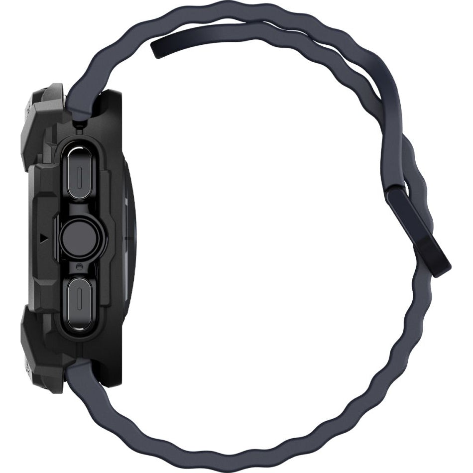 Schutzhülle für Galaxy Watch Ultra 2 / 1, Spigen Rugged Armor, Schwarz