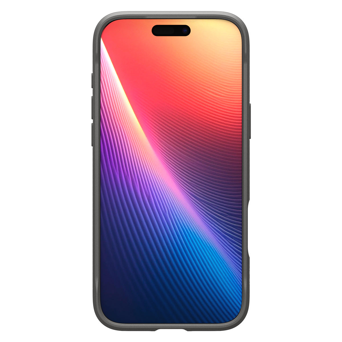 Handyhülle für iPhone 18 Pro, Spigen Rugged Armor Mag mit MagSafe, Grau (13/13)