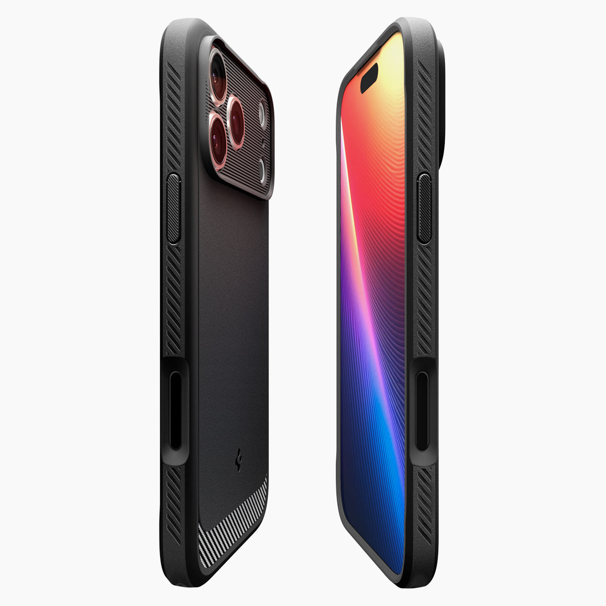 Handyhülle für iPhone 18 Pro Max, Spigen Rugged Armor Mag mit MagSafe, Schwarz (4/13)