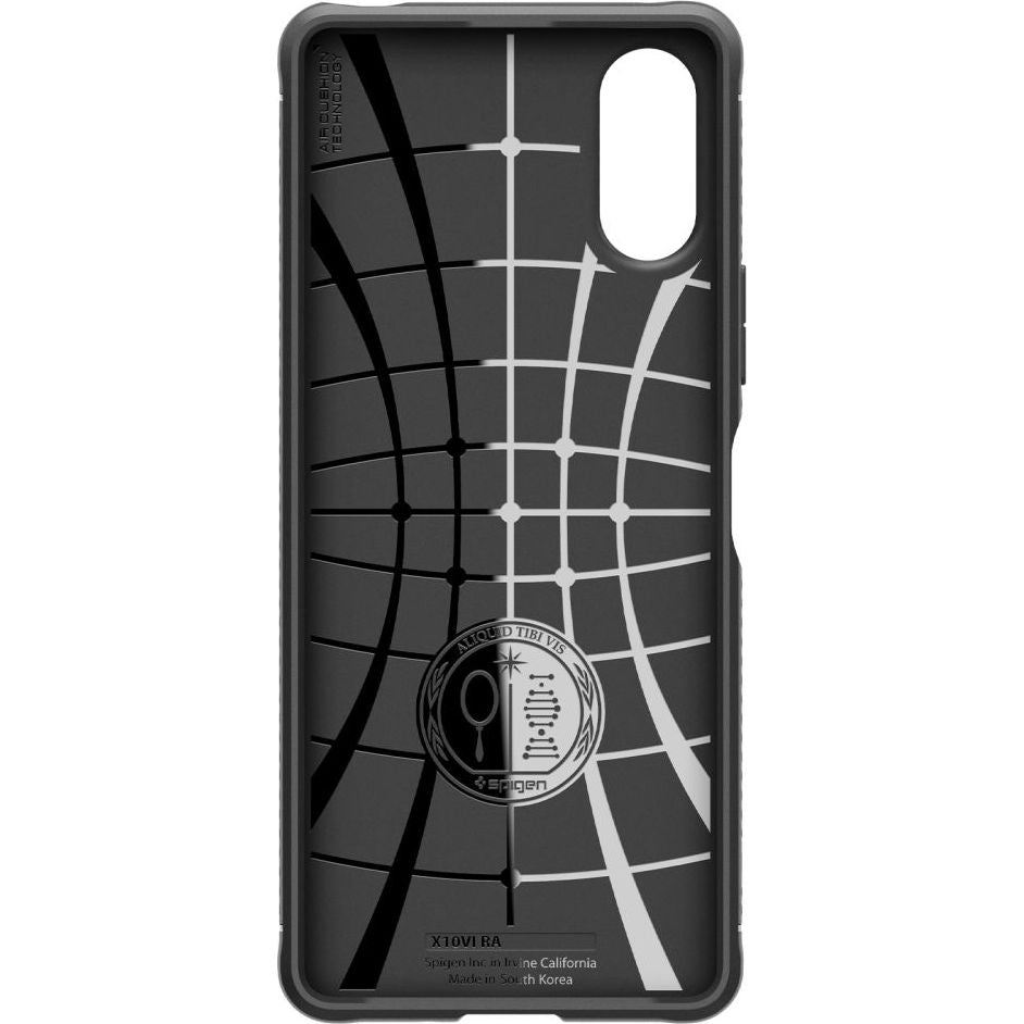 Schutzhülle für Xperia 10 VI, Spigen Rugged Armor, Schwarz