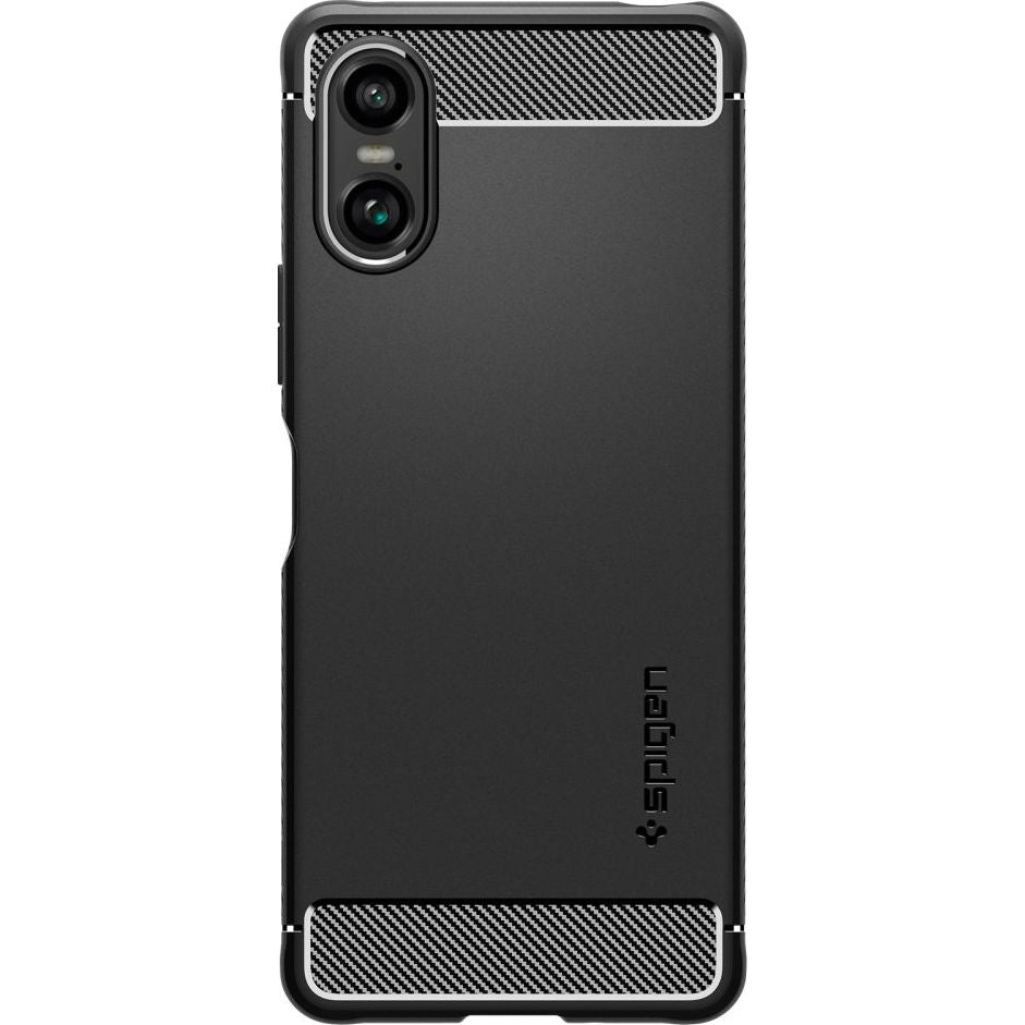 Schutzhülle für Xperia 10 VI, Spigen Rugged Armor, Schwarz