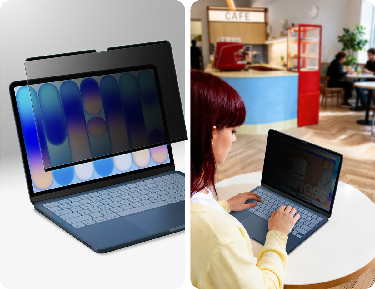 Folie mit Sichtschutzfilter für MacBook Neo 13" A18 Pro 2026, Spigen SafeView Privacy Filter