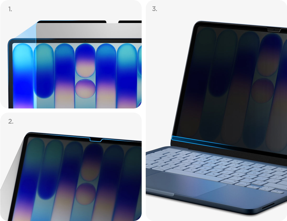 Folie mit Sichtschutzfilter für MacBook Neo 13" A18 Pro 2026, Spigen SafeView Privacy Filter