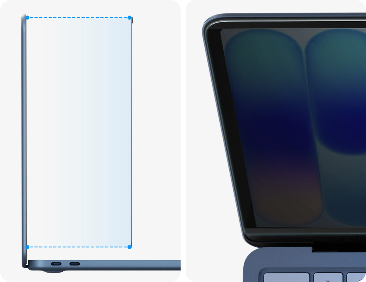 Folie mit Sichtschutzfilter für MacBook Neo 13" A18 Pro 2026, Spigen SafeView Privacy Filter