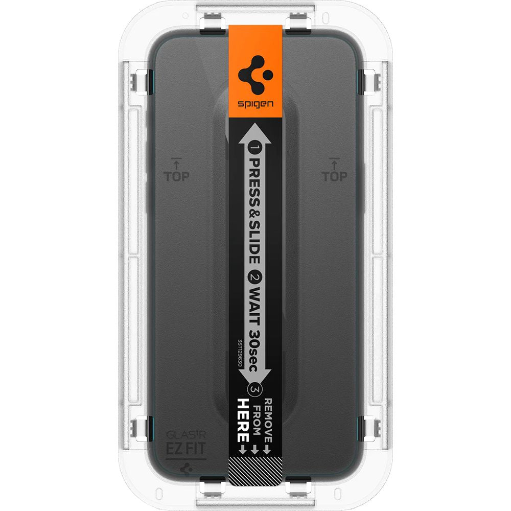 Glas für die Schutzhülle Spigen Glas.tR EZ Fit 2-Pack für iPhone 15 Pro