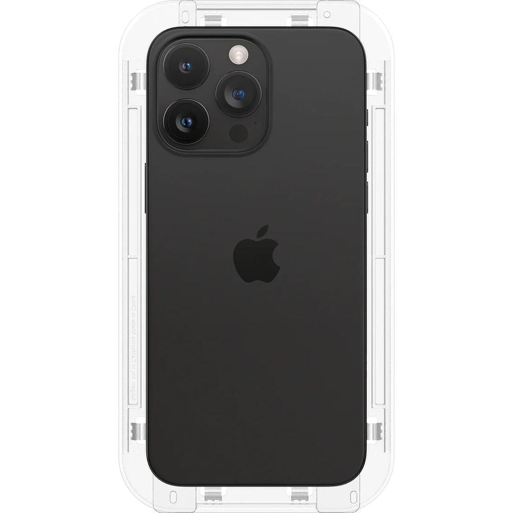 Glas für die Schutzhülle Spigen Glas.tR EZ Fit 2-Pack für iPhone 15 Pro