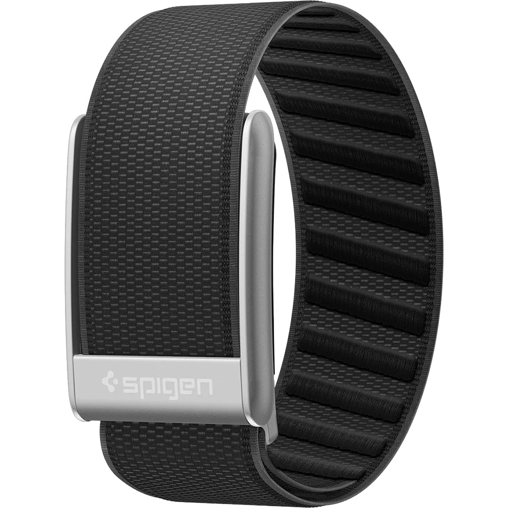 Armband aus Nylon für Whoop 5.0, Spigen WBF3 Band, Schwarz