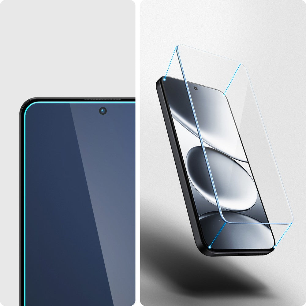 Glas für die Handyhülle für Xiaomi Redmi Note 17 Pro 5G / Max 5G / 15 Pro 5G, Spigen Glas.tR Slim 2-Pack (3/9)