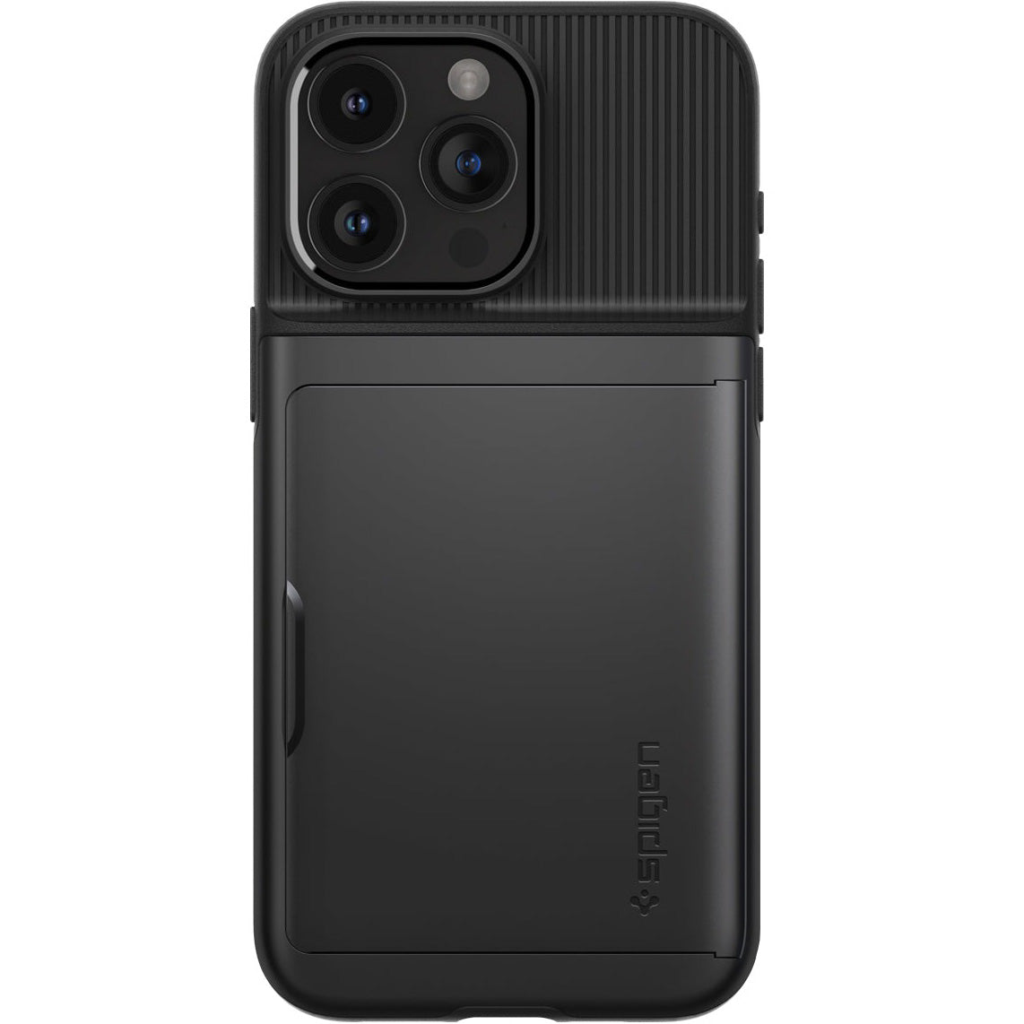 Schutzhülle Spigen Slim Armor CS für iPhone 15 Pro, Schwarz
