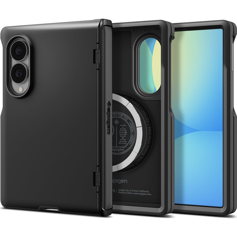Handyhülle für Galaxy Z Fold8, Spigen Slim Armor Pro Mag mit MagSafe, Schwarz