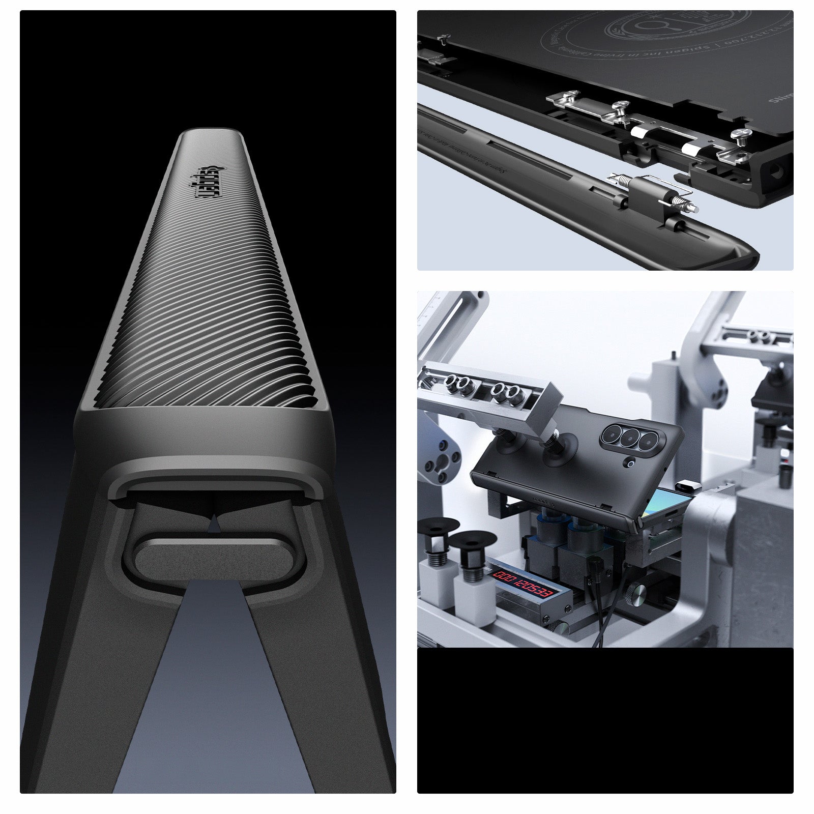 Handyhülle für Galaxy Z Fold8 Ultra, Spigen Slim Armor Pro Mag mit MagSafe, Schwarz