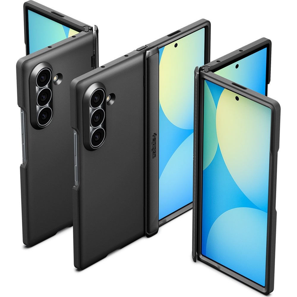 Handyhülle für Galaxy Z Fold8 Ultra, Spigen Slim Armor Pro Mag mit MagSafe, Schwarz