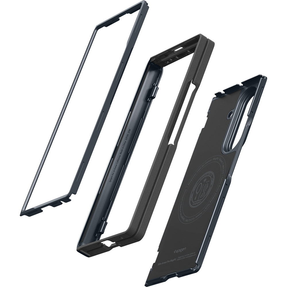 Handyhülle für Galaxy Z Fold8 Ultra, Spigen Slim Armor Pro Mag mit MagSafe, Dunkelblau