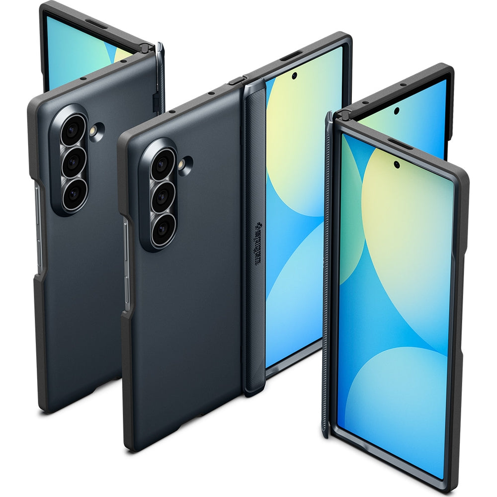 Handyhülle für Galaxy Z Fold8 Ultra, Spigen Slim Armor Pro Mag mit MagSafe, Dunkelblau