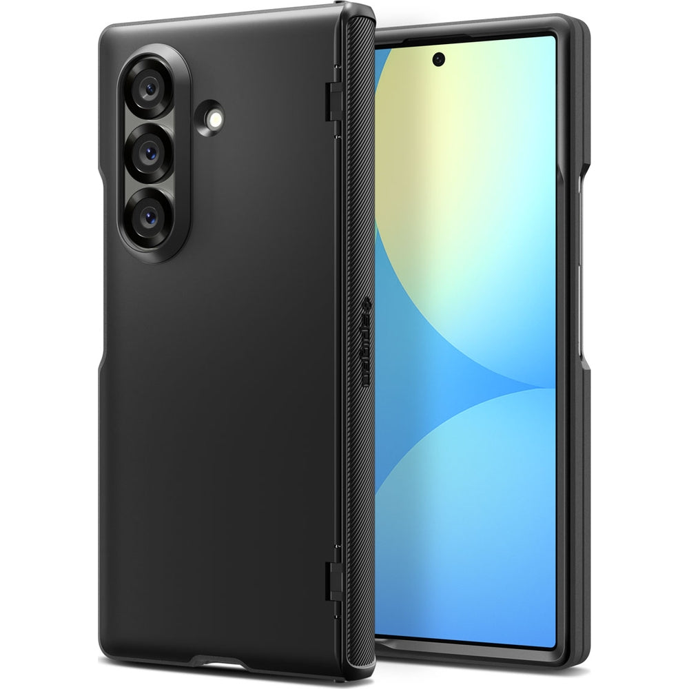 Handyhülle für Galaxy Z Fold7, Spigen Slim Armor Pro Mag mit MagSafe, Schwarz