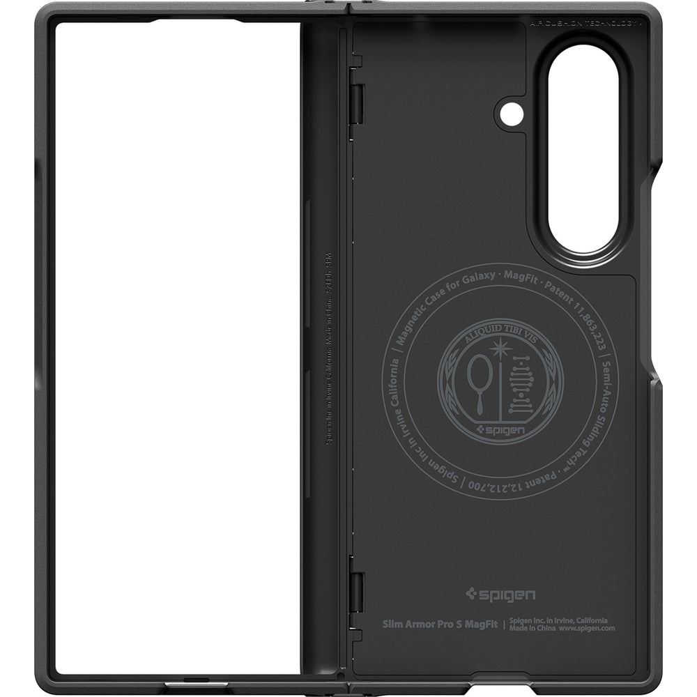 Handyhülle für Galaxy Z Fold8 Ultra, Spigen Slim Armor Pro S Mag mit MagSafe, Schwarz