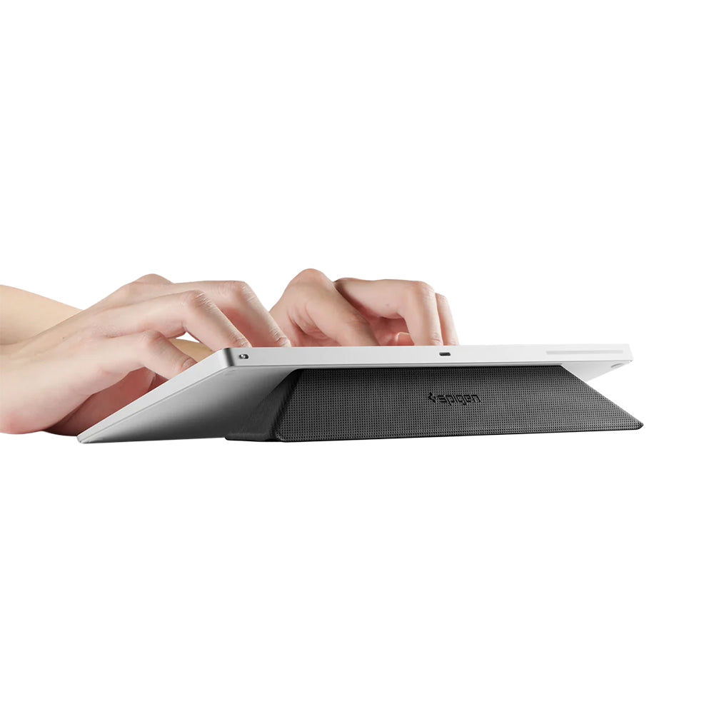 Universalständer für Laptop, Tablet und Tastatur, Spigen Slimfold LD201-S4, Schwarz