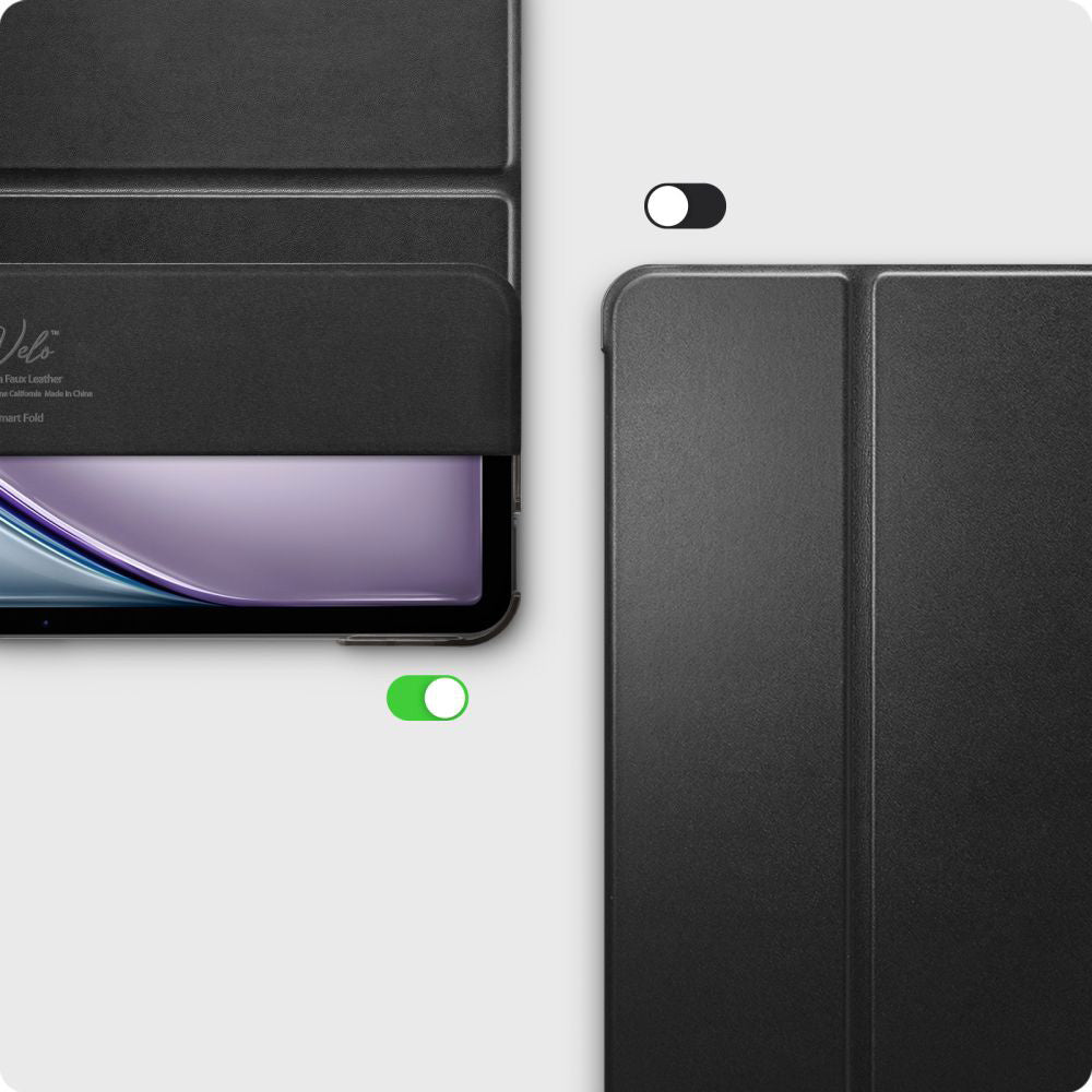 Schutzhülle für iPad Air 13" M4/M3/M2, Spigen Smart Fold, Schwarz