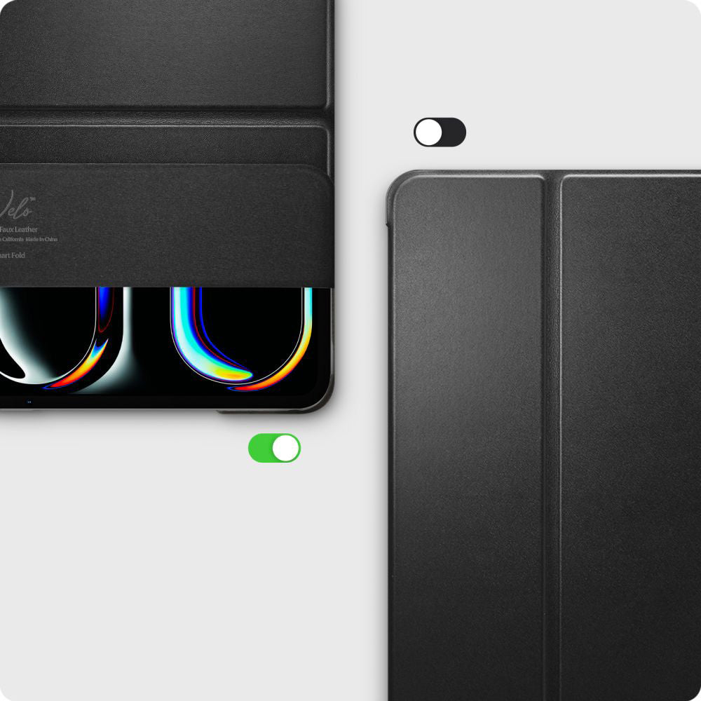 Schutzhülle für iPad Pro 11" 5 gen. 2024, Spigen Smart Fold, Schwarz