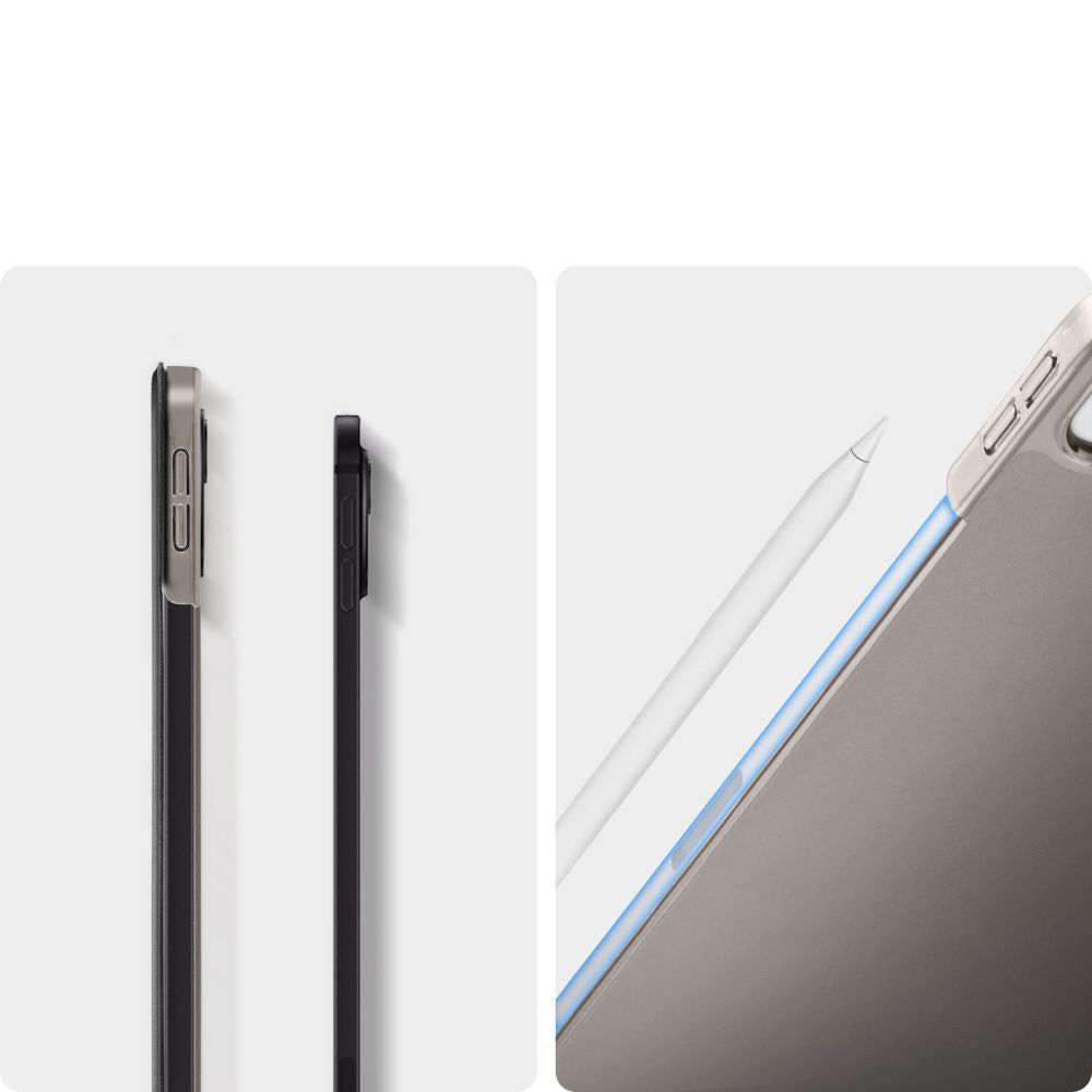 Schutzhülle für iPad Pro 11" 5 gen. 2024, Spigen Smart Fold, Schwarz