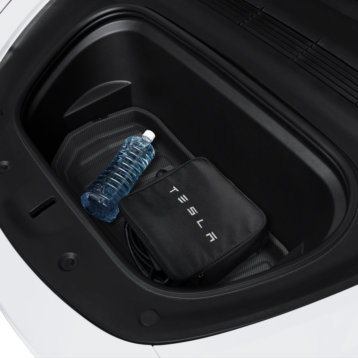 Kofferraummatte vorne für Tesla Model Y, Spigen Car Mat Front Trunk, Schwarz