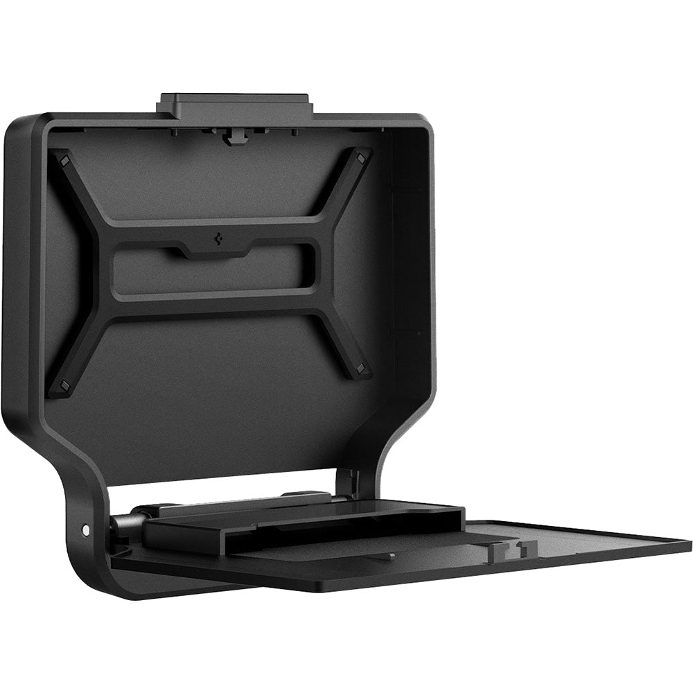 Auto-Organizer für Tesla Model 3 Highland (2024), Spigen Console Organizer Hidden Storage Box, Schwarz