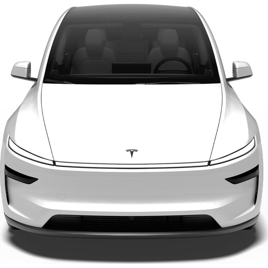 Emblem, Tesla-Logo für die Motorhaube für Tesla Model Y Juniper 2025-2026, Spigen Front Emblem Badge, Schwarz