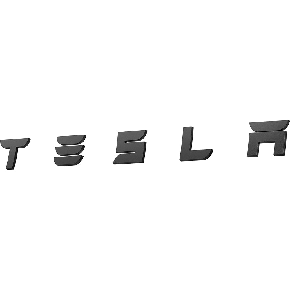 Schutzabdeckung für Heckklappen-Emblem/Markierung für Tesla Model 3 Highland 2024-25, Spigen, Schwarz