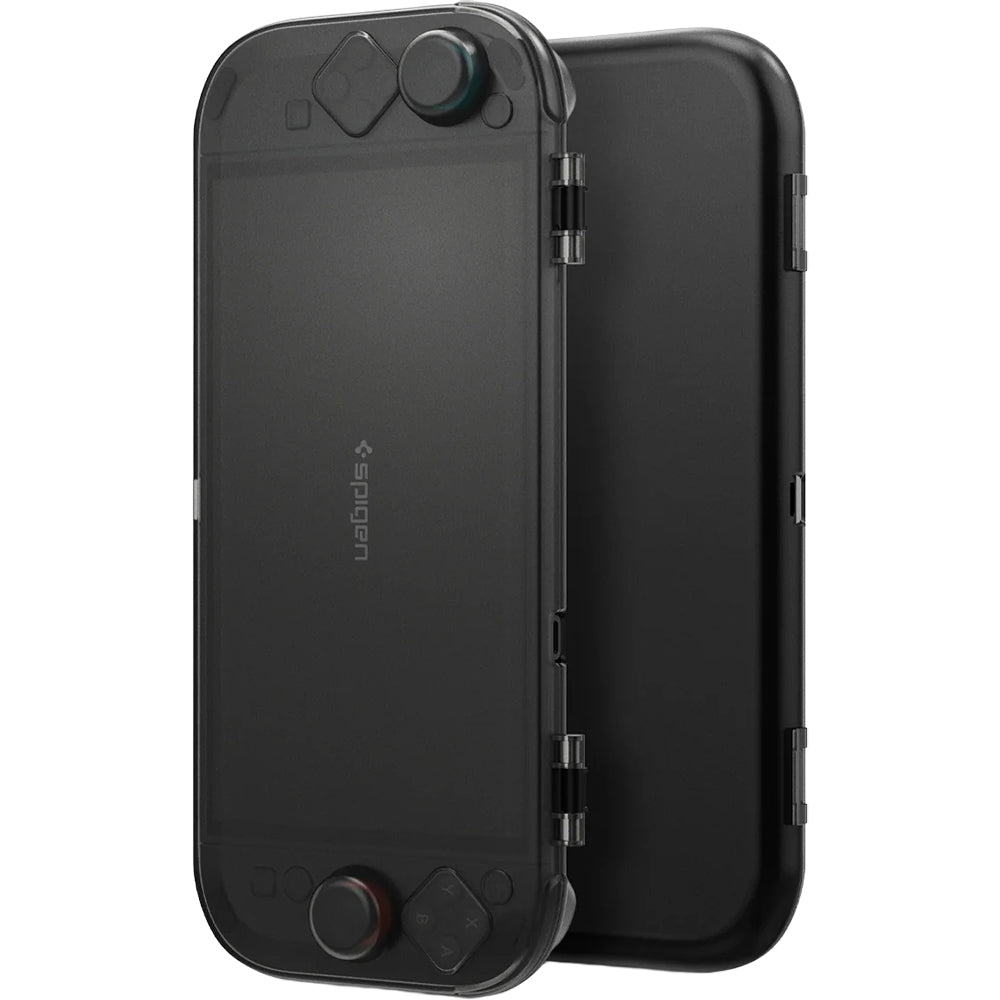 Schutzhülle für Nintendo Switch 2, Spigen Thin Fit 360, Schwarz Rauch